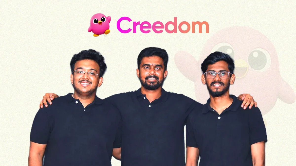 Creedom获4100万卢比种子轮:AI增长教练能否让创作者告别“玄学”内容?